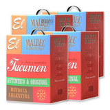 Vino Bag In Box Tucumen Malbec 3 Litros Caja X4