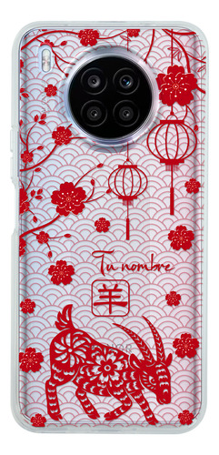 Funda Para Honor Horóscopo Chino Cabra Con Tu Nombre