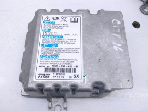 Modulo Srs Honda City 77960-t9a-k411-m1 2014 2015 2016 2017