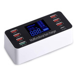 Carregador Inteligente Usb Fast Charger 8 Portas Rápido