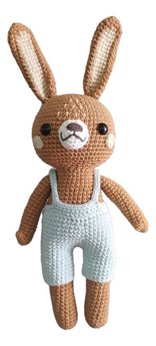 Muñeco De Apego Conejito Amigurumi Artesanal Crochet