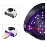 Lampara De Uñas Led Sun 120w Uv Secador De Uñas