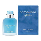 Loción Light Blue Intense De Dolce And Gabbanna 100 Ml Edp