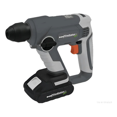 Rotomartillo Recargable Rm 812/18 C1 Gladiator Syn-rm812/18c Gris