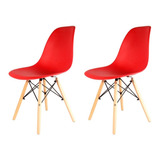 Sillas Eames X2 De Comedor Living Nordicas Modernas Homekong