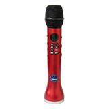 Micrófono K-box Karaoke Rojo