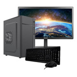 Pc Escritorio Intel Quad Core 8gb Ram Ssd 240gb Monitor 19