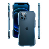Bakeey Para iPhone 12 Pro Max 6.7 Caso Marco De Aluminio Re