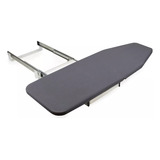 Tabla De Planchar Extraíble Plegable Gris Interior Placard *