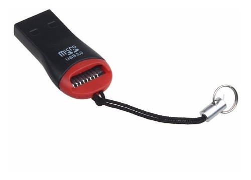 Leitor Usb Para Cartão Micro Sd Lacrado Chaveiro