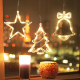 Steford Luces De Ventana De Navidad, 3 Luces Led De Navidad,