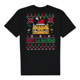 Camiseta Odio La Navidad- Playera Feliz Navidad- Gatos