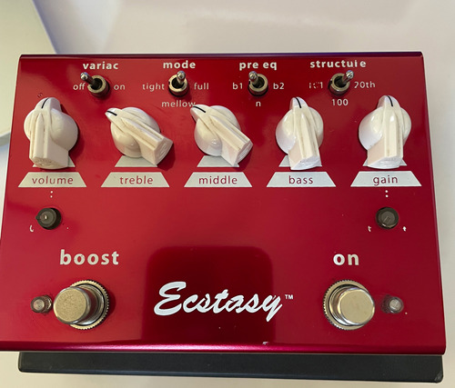 Pedal Bogner Ecstasy Red Overdrive/distortion