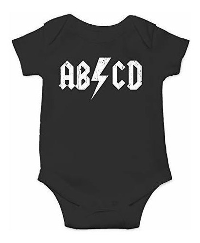 Abcd Alphabet Rock And Roll Cute Funny One Piece Comfy Body 