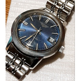 Reloj Longines Automátic Cuadrante Azul Metalizado