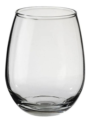 Vaso Vidrio Copa S/tallo Copón Vino Gourmet Rigolleau X 24