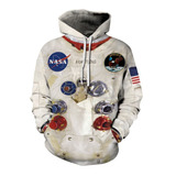 Astronauta Sudadera Neil Armstrong Nasa Para Cosplay Adultos