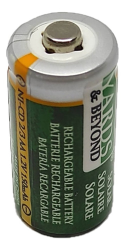 Bateria Pila Niquel Cadmio 2/3 Aa 1.2v 150mah 