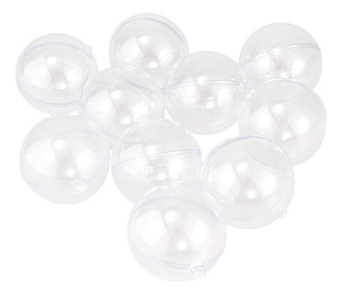 Bolas De Plástico Transparente De 5 Cm [u]