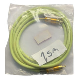 Cable 1 Rca Macho A 1 Rca Macho 1.5m Amarillo Fluo