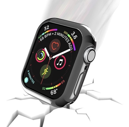 Funda Case Protector Negro Para Smartwatch Apple Watch 38mm