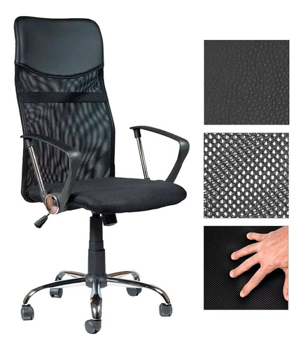 Silla De Pc Oficina Escritorio Sillon Computadora Giratoria