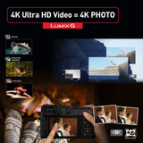 Cámara Digital De Panasonic Lumix Gx85 4k, Paquete De Lentes