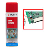 1 Unidades Limpa Contato Spray  Wurth Eletrônico 300ml
