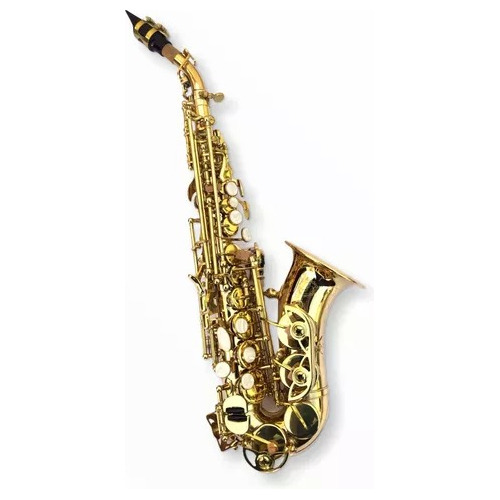 Blessing Sax Soprano Curvo Sib Laq C/est 6434l