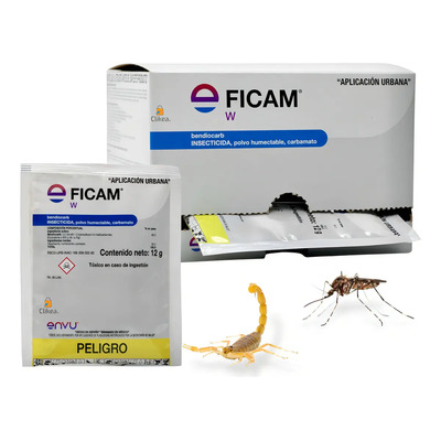 Insecticida Envu Ficam W Polvo 12g Control Plagas Moscas Cucarachas | Envío gratis