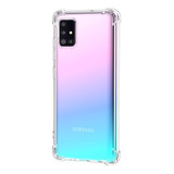 Carcasa Para Samsung A51 Transparente Reforzada + Hidrogel