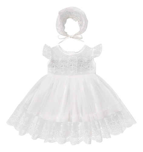 Vestido Leisi Blanco Para Niñas