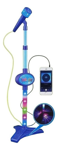 Microfono Infantil Karaoke Luz Y Sonido Mp3 Cod 8830