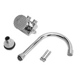 Grifo De Lavabo Con Pedal Para Fregadero De Cocina, Montado