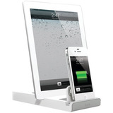 Iad302wht Doubleup iPad-iPhone-iPod Dual Dock Charger - Incl