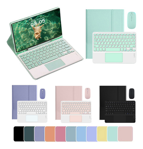 Capa Tablet + Teclado Touchpad E Mouse Para iPad Pro 11