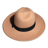 Sombrero Pana Clasico Camel X Unidad