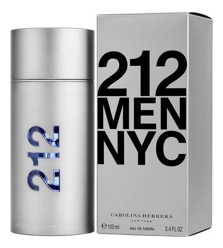 Carolina Herrera 212 Nyc Men Edt 100ml Para Masculino