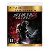 Jogo Ninja Gaiden 3 Ps3 Físico Lacrado Pronta Entrega