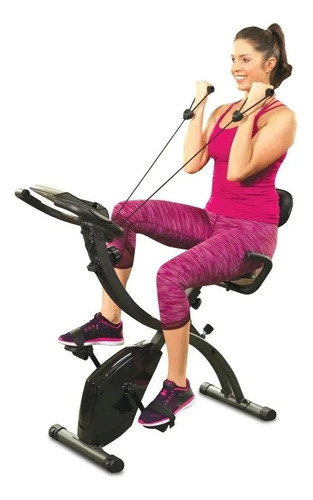 Bicicleta Fija Entrenamiento 2 En 1 Slim Cycle Original Tv