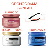 Kit Cronograma Siage Eudora Rose, Cica E Hair Plastia