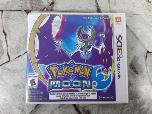 Juego Pokemon Moon Nintendo 3ds Fisico Usado