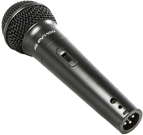 Microfono Mano Peavey Pvi100 Dinamico Cardioide Cable De 6m Color Negro