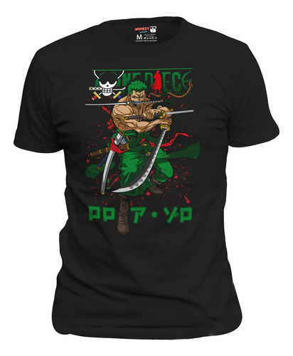 Playera Anime One Piece - Zoro Roronoa #0036op