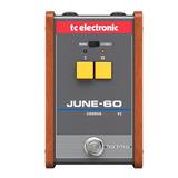  Tc Electronic June 60 V2 Pedal Guitarra Análogo Chorus