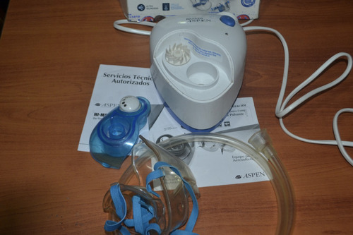 Nebulizador Ultrasónico Aspen Nu320 Lite Blanco Y Azul 220v
