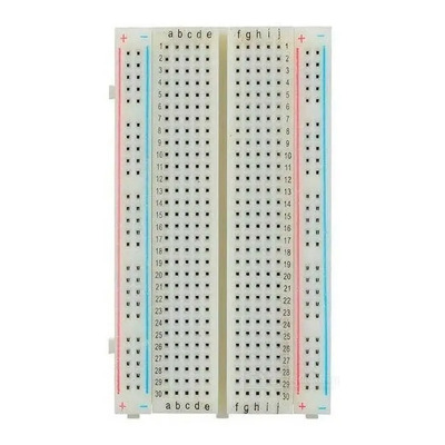 10pzs Protoboard Breadboard Blanca 400 Puntos Proto Tablilla