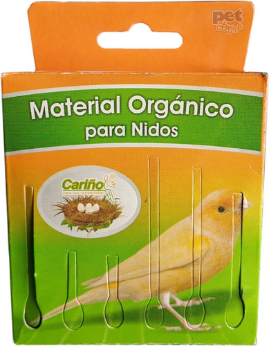 Lana Natural Y Orgánica Para Nido De Canarios Y Otras Aves 