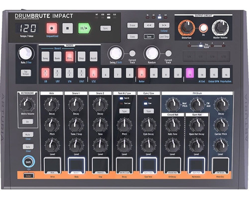 Arturia Drumbrute Impact Drum Machine Analoga