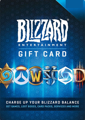 Cartão Blizzard R$30 Reais Gift Card Battle.net